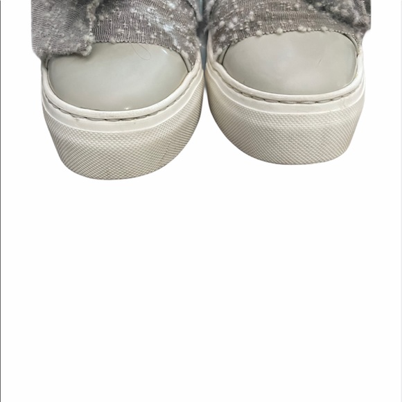 AGL patent leather platform slip-on sneaker w/ bow - Picture 11 of 12